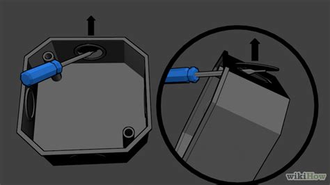 remove knockout from plastic electrical box|electrical box punch out tool.